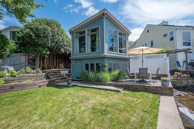 45 Point Pleasant Rd, Webster, MA 01570 - back of property with a patio