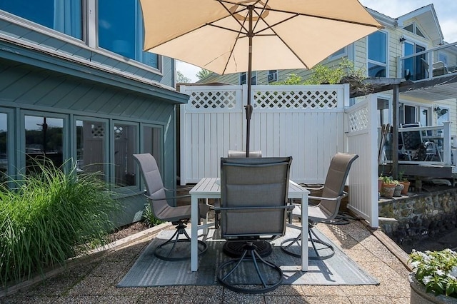 45 Point Pleasant Rd, Webster, MA 01570 - view of patio featuring outdoor dining area