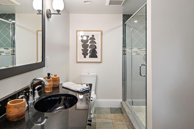 28 Ridge St, Arlington, MA 02474 - full bath featuring toilet and a shower stall