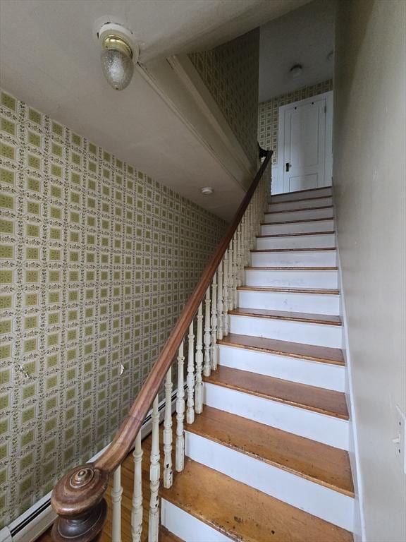 view of staircase