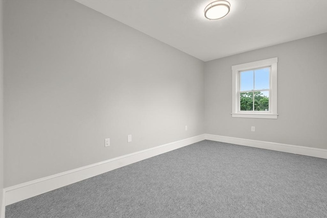 empty room with carpet floors