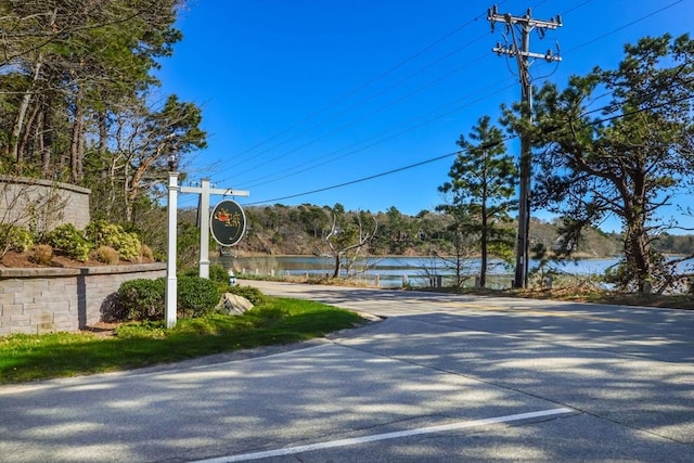view of road
