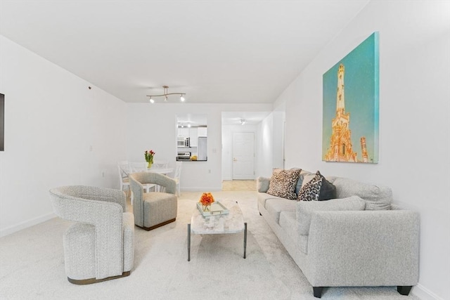 300 Allston Unit 205, Boston, MA 02135 - living area featuring baseboards
