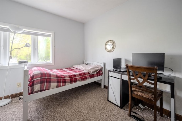 342 Townsend Rd, Groton, MA 01450 - bedroom with carpet flooring, an office area, and baseboards