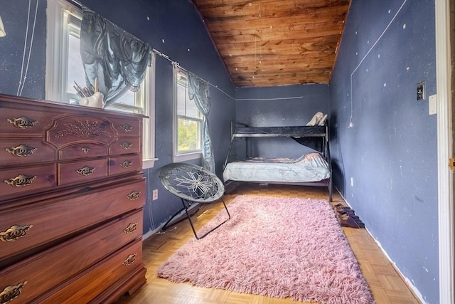 342 Townsend Rd, Groton, MA 01450 - bedroom with wooden ceiling and vaulted ceiling