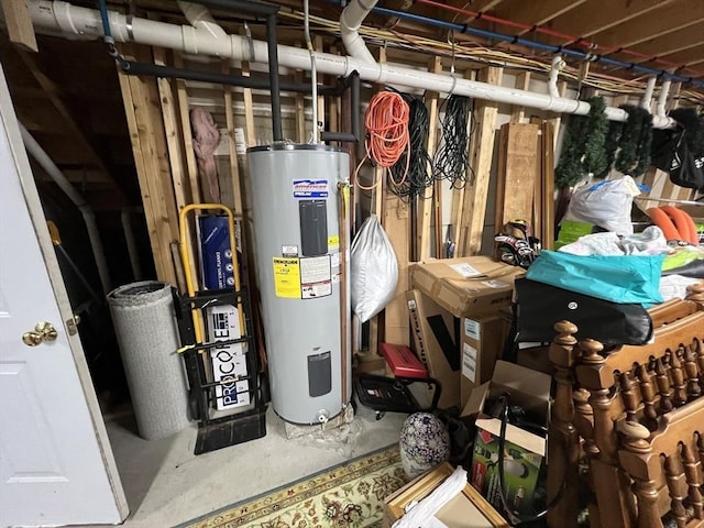 utilities featuring water heater