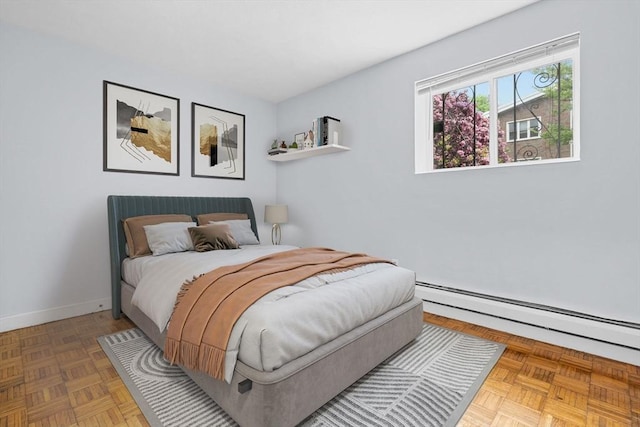 18 Pond St Unit 2, Boston, MA 02130 - bedroom featuring baseboard heating and baseboards