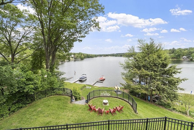 4 Elizabeth Rd, Hudson, MA 01749 - dock featuring a water view