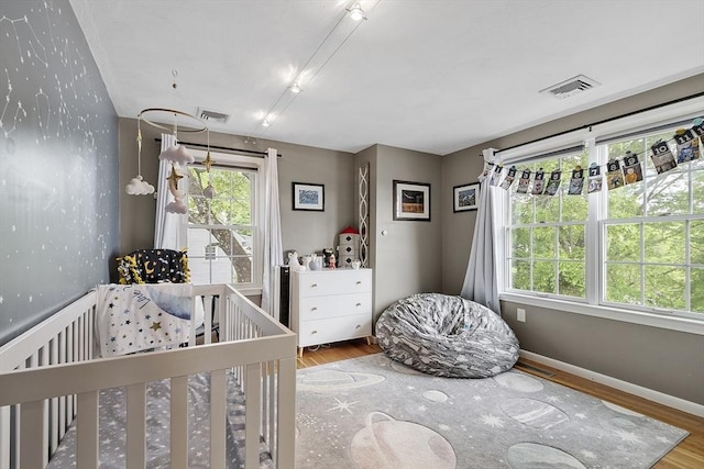 4 Elizabeth Rd, Hudson, MA 01749 - bedroom featuring multiple windows, wood finished floors, and baseboards