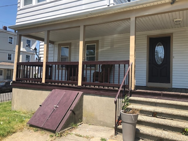 view of entrance to property