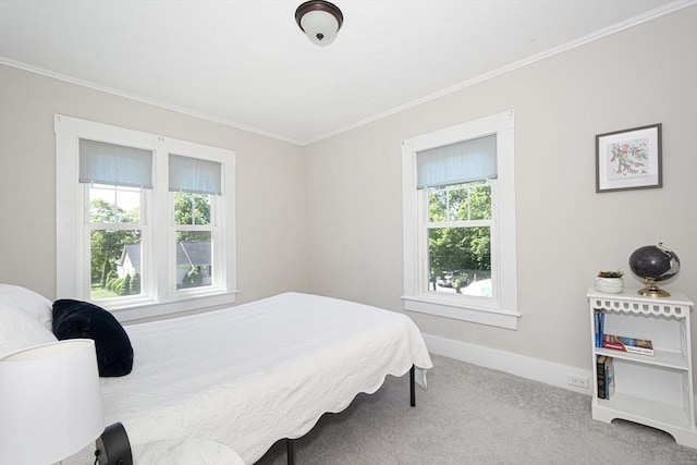 29 Maple St Unit 2, Uxbridge, MA 01569 - carpeted bedroom featuring crown molding and baseboards