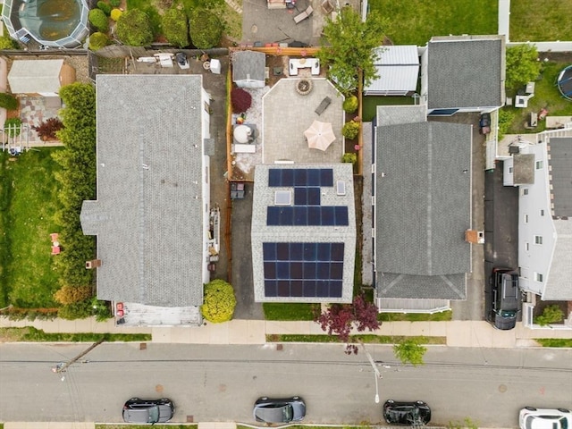 40 Fowler Ave, Revere, MA 02151 - aerial perspective of suburban area with property parcel outlined