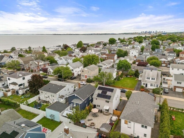 40 Fowler Ave, Revere, MA 02151 - aerial perspective of suburban area featuring a nearby body of water