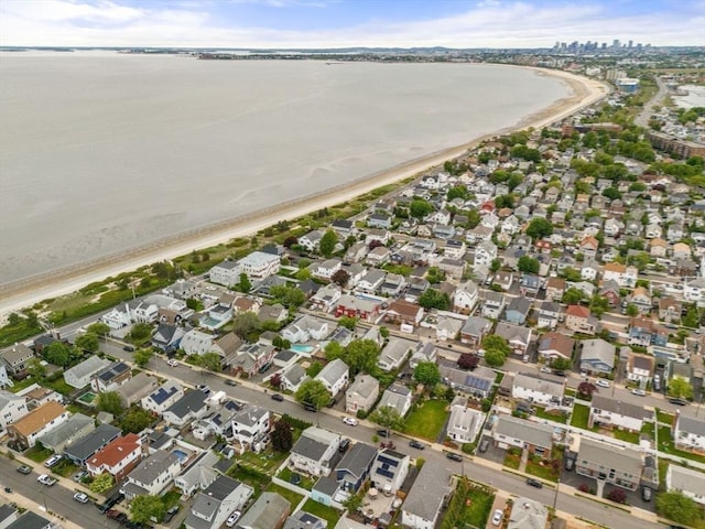 40 Fowler Ave, Revere, MA 02151 - aerial view of property and surrounding area with a large body of water and nearby suburban area