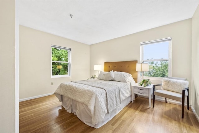 289 Market St Unit B, Boston, MA 02135 - bedroom with light wood-style floors and baseboards