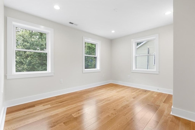 14 Corcoran Rd, Burlington, MA 01803 - unfurnished room with healthy amount of natural light, light wood-type flooring, and recessed lighting