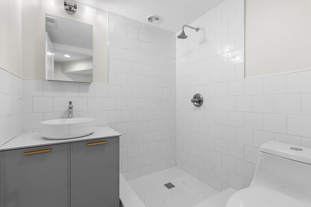 14 Corcoran Rd, Burlington, MA 01803 - full bath with tile walls, vanity, and tiled shower