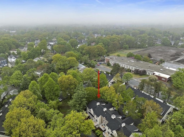 160 Pine St Unit 10, Newton, MA 02466 - aerial view