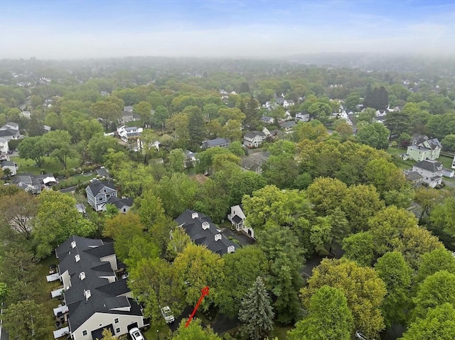 160 Pine St Unit 10, Newton, MA 02466 - aerial perspective of suburban area