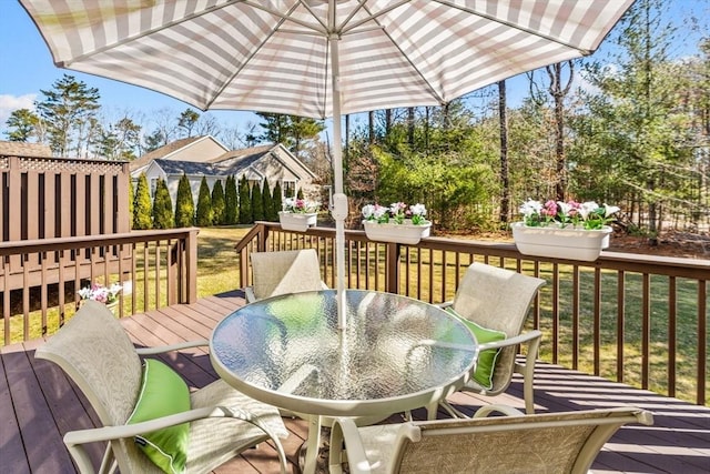 22 Grey Hawk Dr Unit 22, Mashpee, MA 02649 - deck with outdoor dining space and a lawn