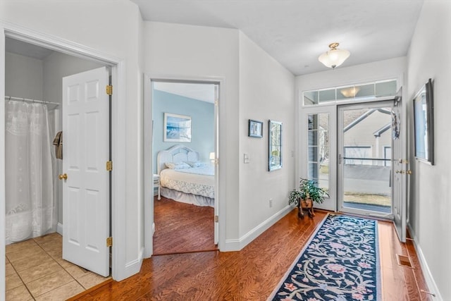 22 Grey Hawk Dr Unit 22, Mashpee, MA 02649 - foyer featuring visible vents, light wood-type flooring, and baseboards