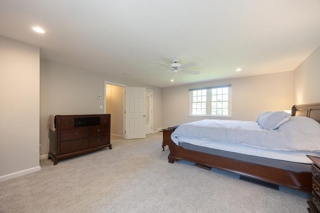 67 Jacap Dr, North Attleboro, MA 02760 - carpeted bedroom with recessed lighting, ceiling fan, and baseboards