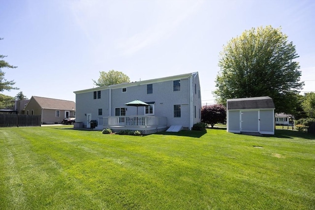 67 Jacap Dr, North Attleboro, MA 02760 - rear view of house with a deck