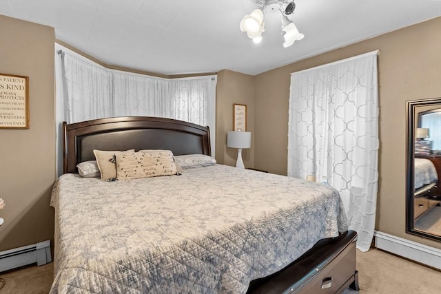 27-1/2 7th Ave, Haverhill, MA 01830 - bedroom with carpet and a baseboard heating unit