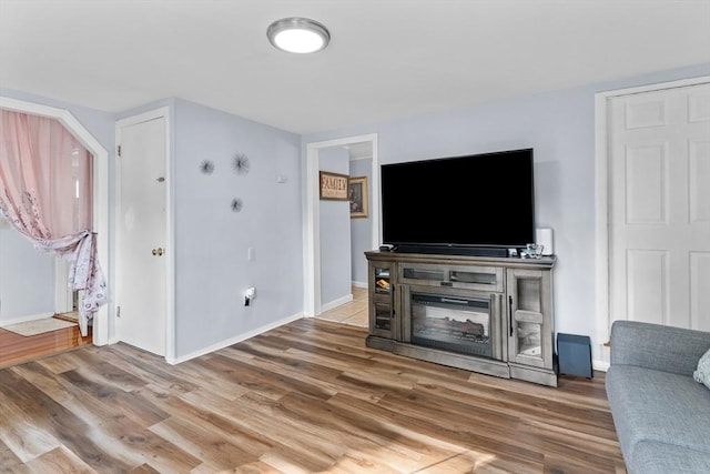 27-1/2 7th Ave, Haverhill, MA 01830 - living area with wood finished floors