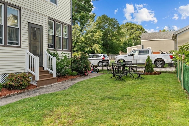 27-1/2 7th Ave, Haverhill, MA 01830 - view of yard featuring entry steps