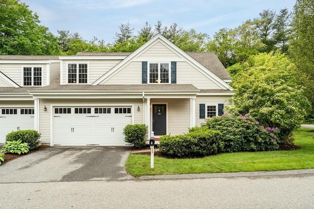 1 Chase Path Unit 1, Acton, MA 01720 - traditional home featuring driveway, a shingled roof, and a front yard