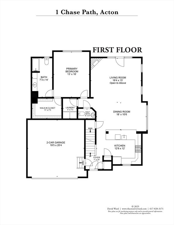 1 Chase Path Unit 1, Acton, MA 01720 - floor plan / room layout