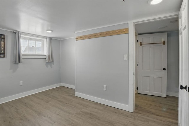 129 Northern Blvd, Newbury, MA 01951 - basement with wood finished floors and baseboards