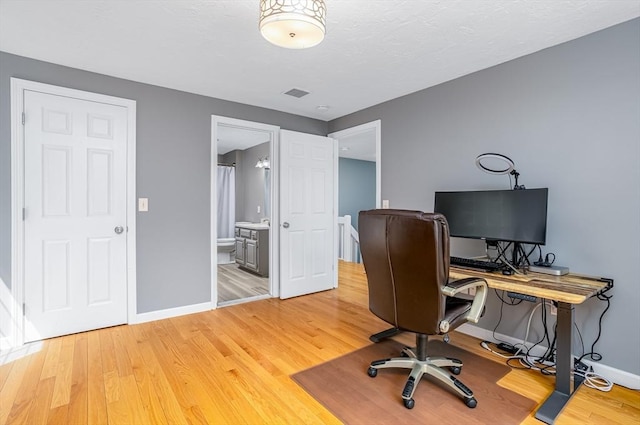 706 Ridgefield Cir Unit A, Clinton, MA 01510 - office with light wood-style floors and baseboards