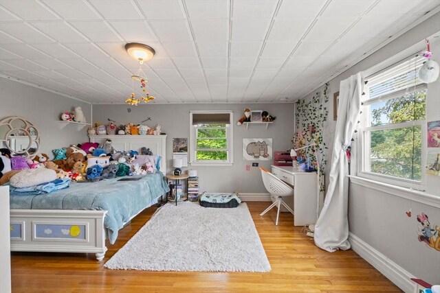 143 Morton St, Winthrop, MA 02152 - bedroom featuring light wood-style flooring and baseboards
