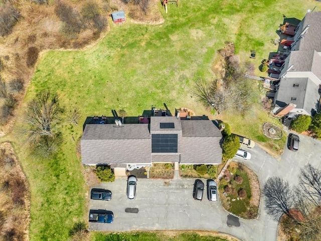 drone / aerial view