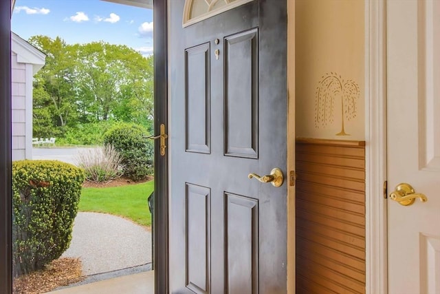 view of doorway