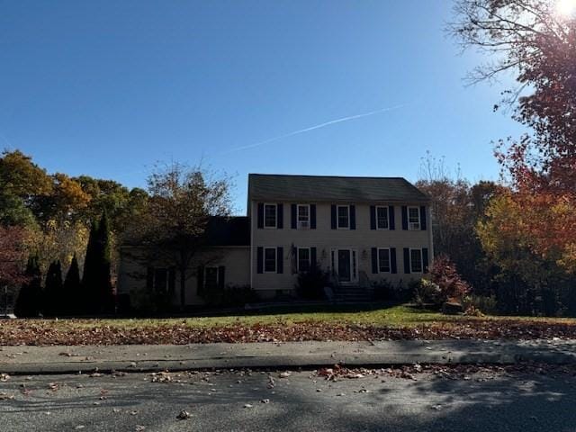 view of colonial house