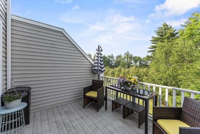 20 Copper Lantern Ln Unit 20, Carver, MA 02330 - view of deck