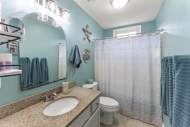 20 Copper Lantern Ln Unit 20, Carver, MA 02330 - full bathroom featuring vanity, toilet, and tile patterned flooring