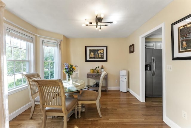 20 Copper Lantern Ln Unit 20, Carver, MA 02330 - dining room featuring wood finished floors, healthy amount of natural light, and baseboards