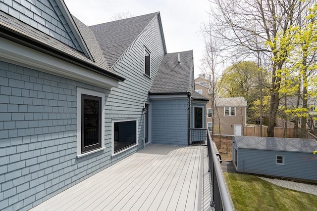 view of deck