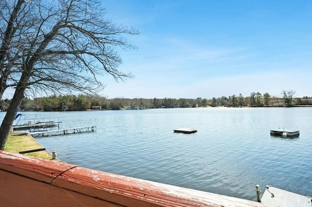 6 Cedar Pond Dr, Sturbridge, MA 01566 - water view featuring a dock