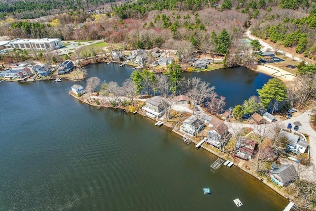 6 Cedar Pond Dr, Sturbridge, MA 01566 - aerial view of property's location featuring a nearby body of water