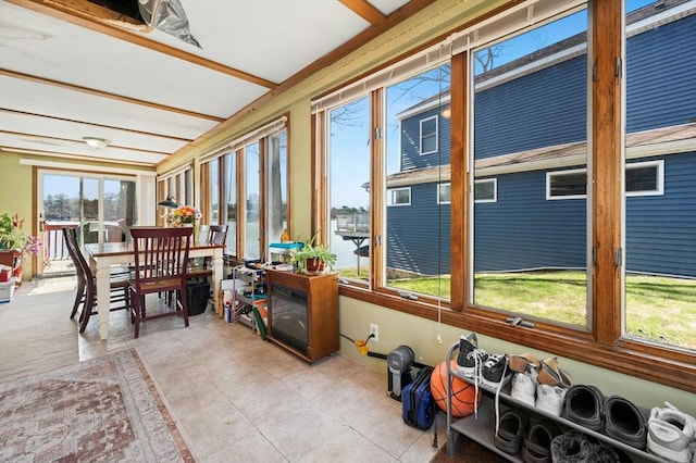 6 Cedar Pond Dr, Sturbridge, MA 01566 - sunroom featuring tile patterned flooring