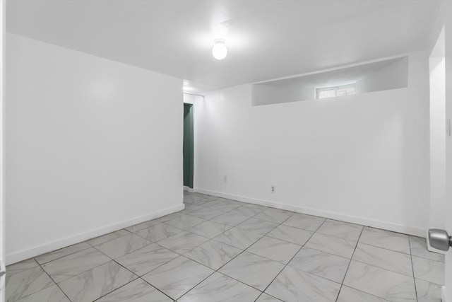39 High, Haverhill, MA 01832 - unfurnished room featuring baseboards and marble finish flooring