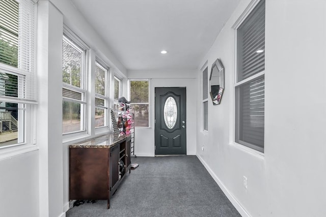 39 High, Haverhill, MA 01832 - foyer with carpet flooring and baseboards