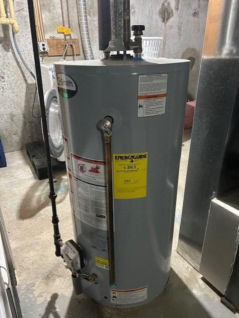 utilities with gas water heater