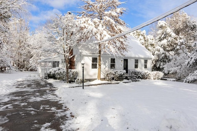 view of front of house