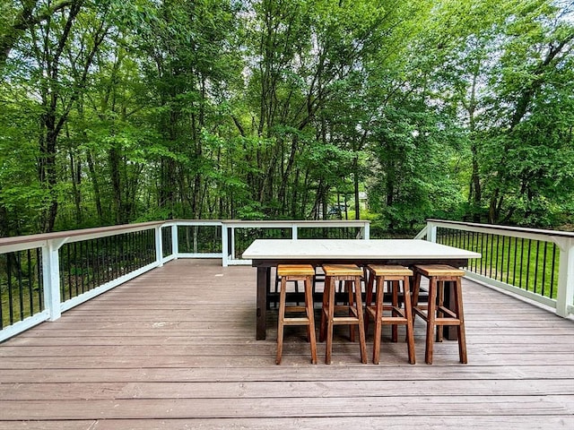 1 Fieldstone Way, Hopedale, MA 01747 - deck featuring outdoor dining area